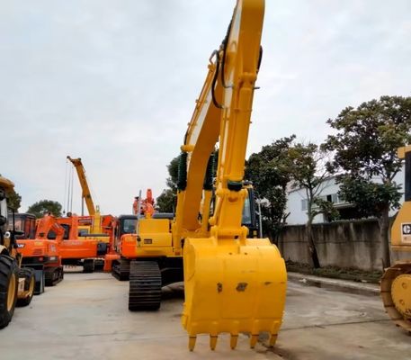 มือสอง Komatsu Excavator 2840mm Track สีเหลือง มือสอง Excavator PC200-8
