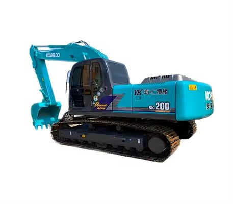 ปี 2015 20600kg สีฟ้า วินาที--มือ Kobelco Excavators Sk200 กับ Hino Hino J05E เครื่องยนต์