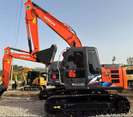 เครื่องขุดฮิตาชิ ZX120 มือสอง เครื่องขุดฮิตาชิ ZX120 Crawler Digger