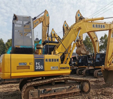 เครื่องขุดสีแท้ เครื่องขุดคลื่น 35 ตัน เครื่องขุด Komatsu PC350