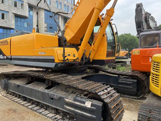 คัมมินส์ เครื่องขุดเครื่องขุด Hyundai 220-9s 5-10 เมตร ความสูงการขุดขยะ สภาพดี น้ําหนักการทํางาน 50 ตัน