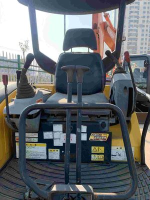Excavator Digger Cummins 100-500 ลิตร ความจุของเชื้อเพลิง 2-5 เมตร ความยาวแขนสําหรับงานก่อสร้าง