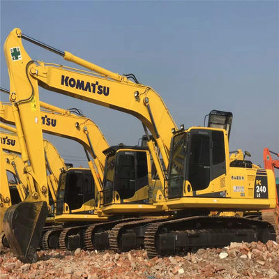 ราคาถูก เครื่องขุด Komatsu PC240-8 มือสอง ระบบไฮดรอลิก เครื่องขุด 24 ตัน คุณภาพสูงในคลัง