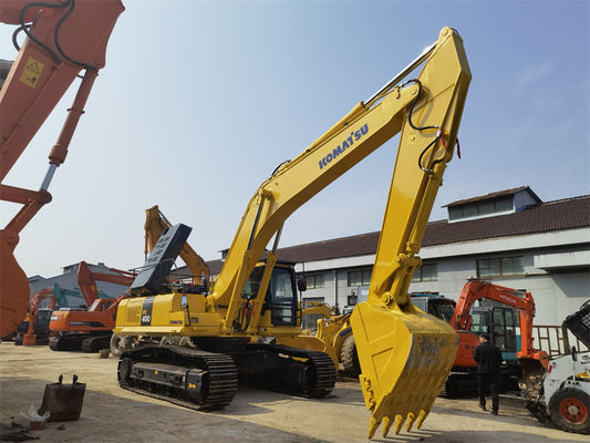 มือสองญี่ปุ่น Komatsu PC400-8 เครื่องขุดแคลน เครื่องจักรกลก่อสร้างหนัก สําหรับขาย