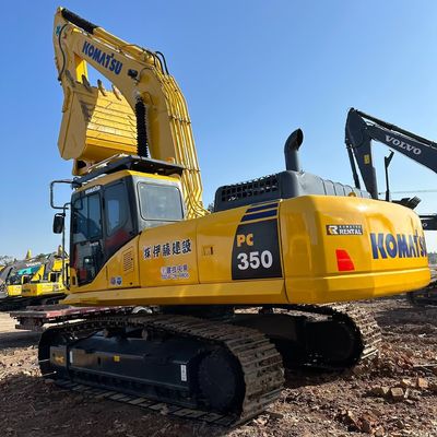 ญี่ปุ่น เครื่องขุดแคลนเกอร์มือสองเครื่อง komatsu PC350 เครื่องขุด komatsuมือสอง