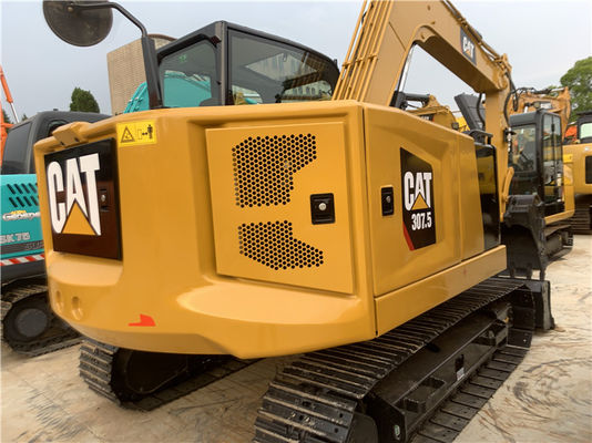 อุปกรณ์ขุดที่ใช้แล้ว หนอน CAT307.5 อุปกรณ์ขุดขนาดเล็ก 7.5 อุปกรณ์ขุดที่ใช้ 5 ตัน