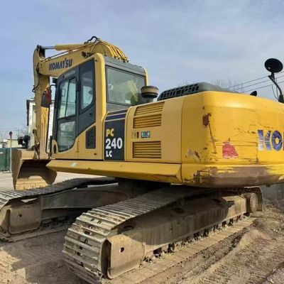 เครื่องขุดของ Komatsu ที่ใช้แรง PC240 เครื่องขุดน้ําสําหรับโครงการก่อสร้าง