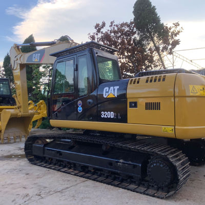 ใช้ Caterpillar 320D2L Digger กระบะประหยัดเชื้อเพลิง AC ส่งทั่วโลก
