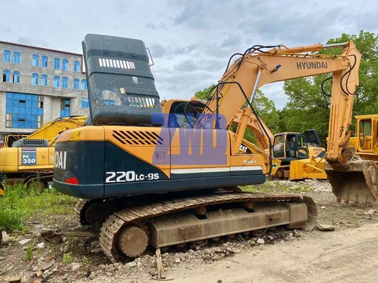 รถขุดไฮดรอลิดมือสอง Hyundai 220LC-9S รถขุดตีนตะขาบ เครื่องยนต์ญี่ปุ่น 220LC-9S