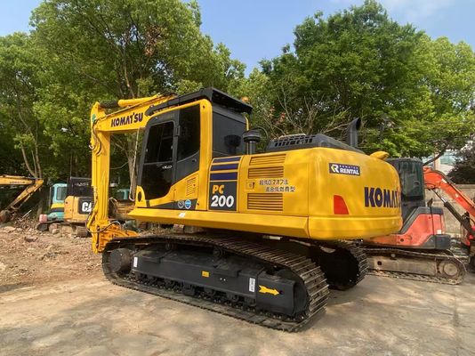 รถขุดมือสอง ญี่ปุ่น Komatsu Excavator PC200-7 PC200 PC220-8 ประสิทธิภาพดี
