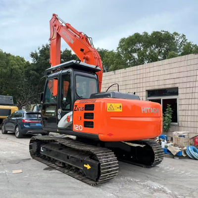 เครื่องขุดเจาะนำเข้า ZX120 120 Hitachi รถขุดมือสองสำหรับการทำเหมือง