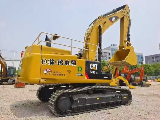 เครื่องขุดน้ํา Caterpillar CAT349 ของเดิม เครื่องขุดน้ํา Caterpillar CAT349
