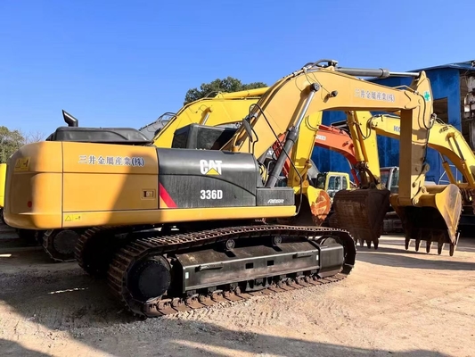 CAT336D เครื่องขุดไฮดรอลิกครอลเลอร์ ขนาด 36 ตัน ที่ใช้แล้ว พร้อมเครื่องตัดสําหรับเครื่องเคลื่อนดิน เครื่องเคลื่อนดิน 336 336D 336D2 330D 330D2