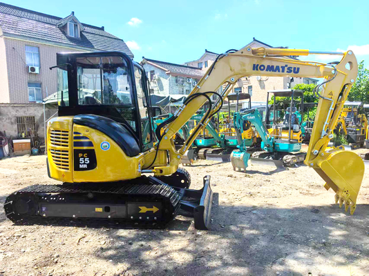 2022 ใช้ Komatsu PC55 รถขุดเล็ก 5.5 ตัน ไม่มีการสวิงหาง ใช้ รถขุดเล็ก 2000 ชั่วโมง รับประกัน 1 ปี