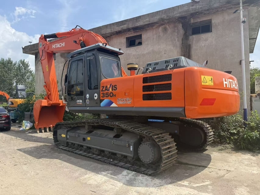รถขุด Hitachi 350-5A ของญี่ปุ่นมือสอง ขนาดใหญ่ จัดส่งรวดเร็ว เครื่องจักรก่อสร้างสำหรับงานดิน รถขุด Hitachi 350-3 มือสอง