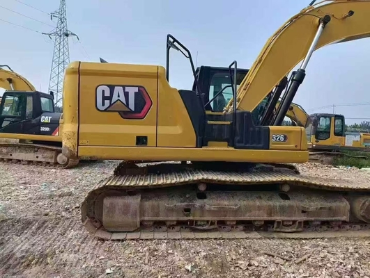 รถขุด Cat326D ที่ใช้แล้ว สภาพดี เครื่องจักรสำหรับงานดิน เครื่องยนต์ เกียร์บ็อกซ์ PLC-Cat320 Cat323 Cat324 Cat325 Cat329 Cat330