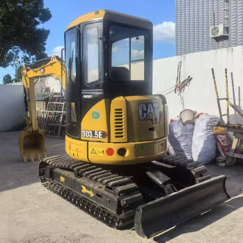 รถขุด CAT 303.5E ที่ใช้แล้ว ประสิทธิภาพสูง, การบริโภคน้ำมันเชื้อเพลิงต่ำ