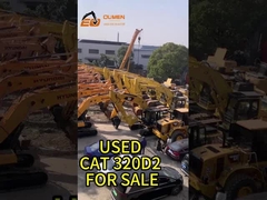 CAT 320D Excavator 20 ตัน Excavators ที่ใช้แล้ว Caterpillar CAT 320 320D2 Crawler Excavator สําหรับขาย