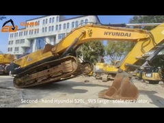 2022 ร้านค้าเกาหลี นําเข้า 52 ตัน Hyundai 520l-9v ด้วยเครื่องยนต์ Cummins ของเดิม