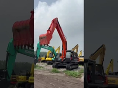 ใช้ญี่ปุ่น ฮิตาชิ 350-5A Excavator ขนาดใหญ่ ส่งเร็ว แผ่นดินเคลื่อนย้าย เครื่องก่อสร้าง ใช้ Hi